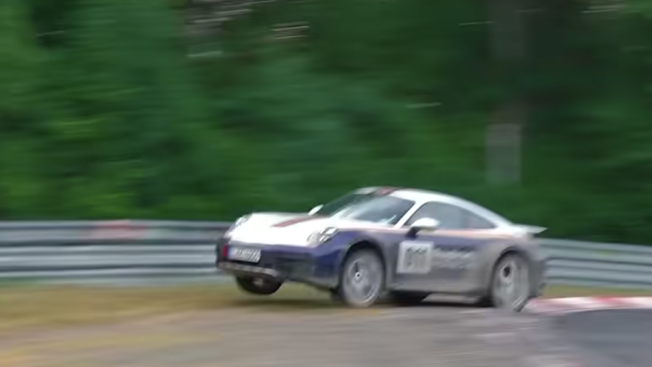 Porsche 911 Dakar Laps Nurburgring In Corner-Cutting Performance